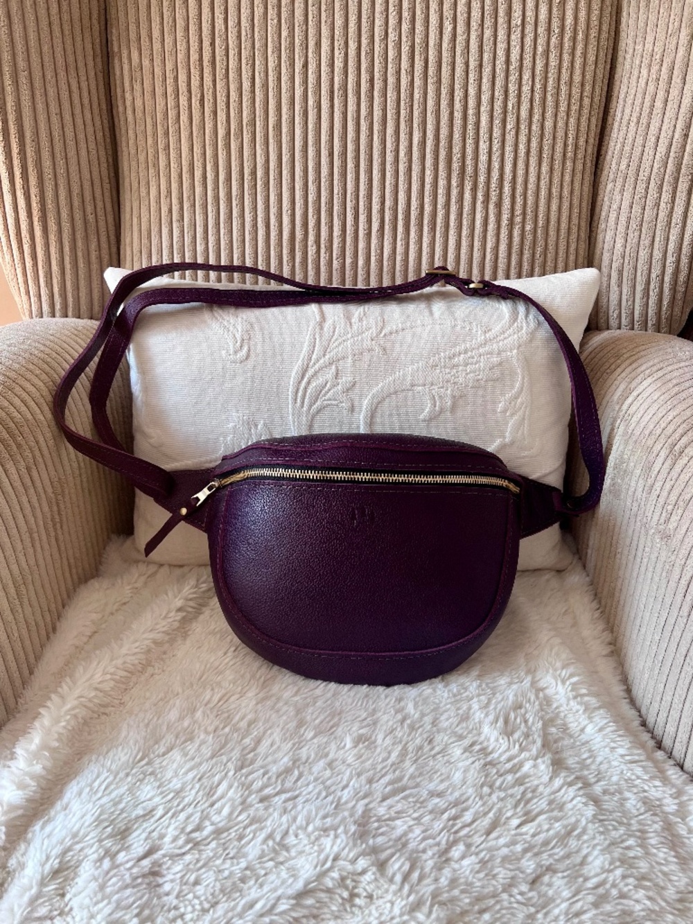 Sally Sling Bag in PLUM *NWOT*